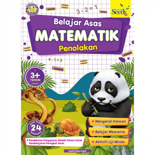TOAD BELAJAR ASAS MATEMATIK PENOLAKAN SIRI FAUNA - SERIES 4