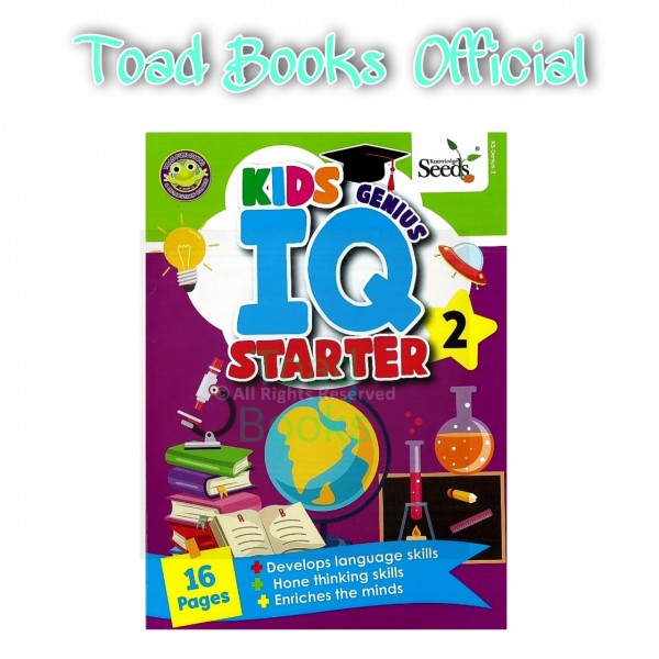 TOAD KIDS GENIUS IQ STARTER KS GENIUS - BOOK 2
