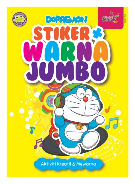 DORAEMON Stiker + Warna Jumbo DRS JUMBO - Series 1