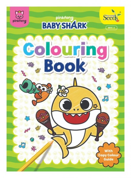 BABY SHARK COLOURING BOOK BS1C - SERIES 3