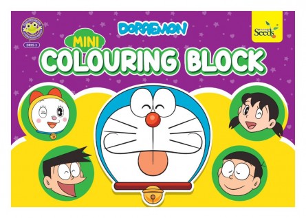 DORAEMON Mini Colouring Block DR9S - Series 3