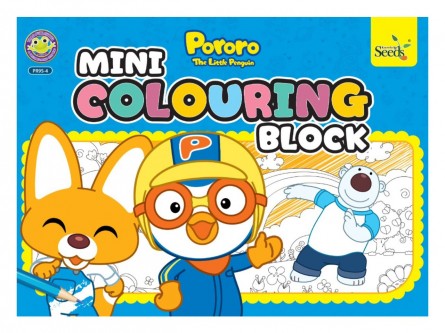 PORORO Mini Colouring Block PR9S - Series 4