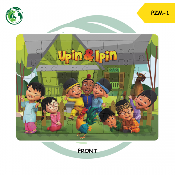 TOAD BOOK : PUZZLE PZM UPIN & IPIN (PZM-1)