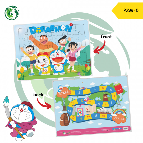 TOAD BOOK: PUZZLE PZM DORAEMON (PZM-5)